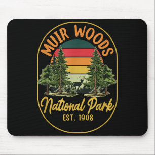 Explore nature at muir woods est 1908 national mouse pad