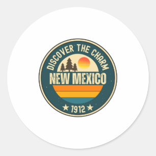 Explore New Mexico Designs For Every Lover Classic Round Sticker