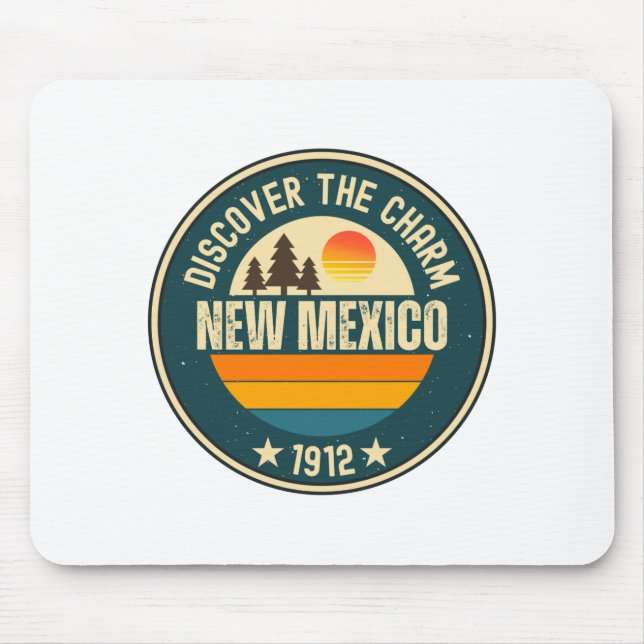 Explore New Mexico Designs For Every Lover  Mouse Pad (Front)