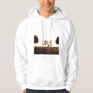 Explore Our Minimalist Typography Artwork Collecti Hoodie