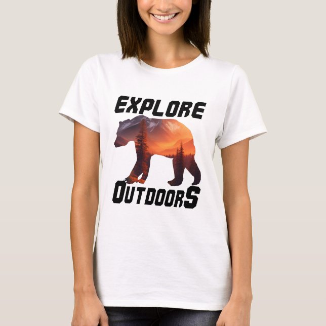 EXPLORE OUT DOORS T-Shirt (Front)