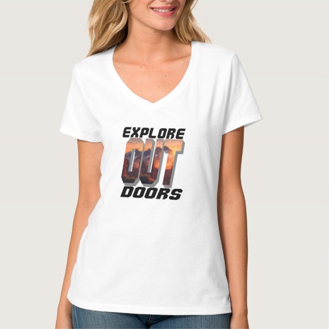 EXPLORE OUT DOORS T-Shirt (Front)
