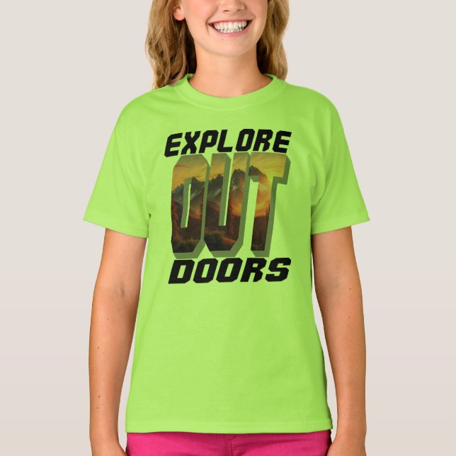 EXPLORE OUT DOORS T-Shirt (Front)