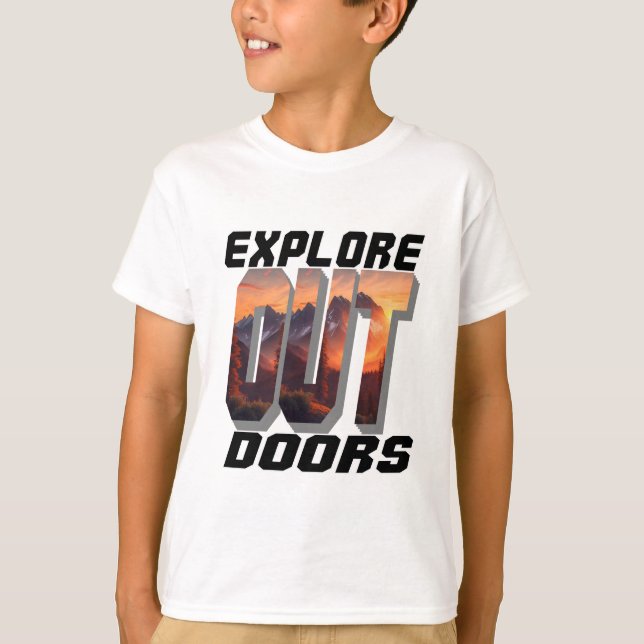 EXPLORE OUT DOORS T-Shirt (Front)