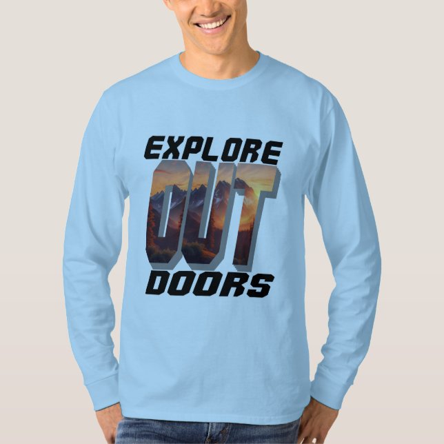 EXPLORE OUT DOORS T-Shirt (Front)