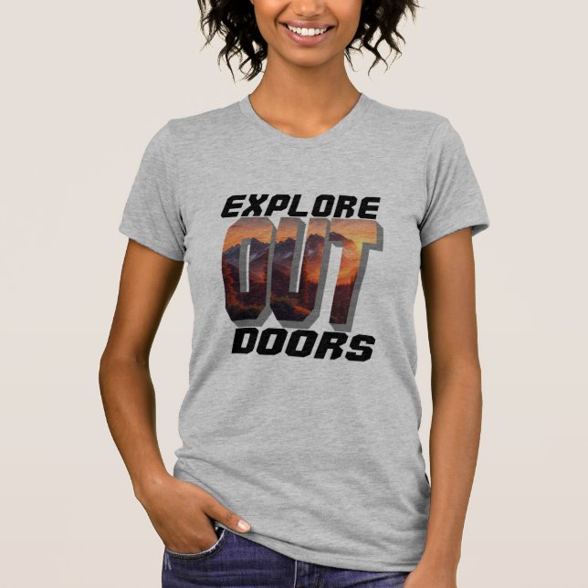 EXPLORE OUT DOORS T-Shirt (Front)