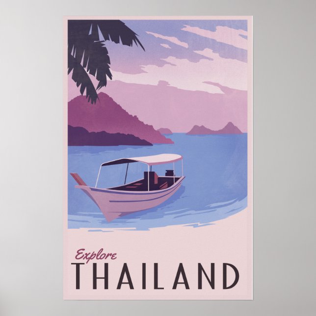 Explore Thailand Poster (Front)
