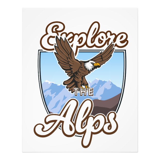 Explore the Alps  Photo Print (Front)