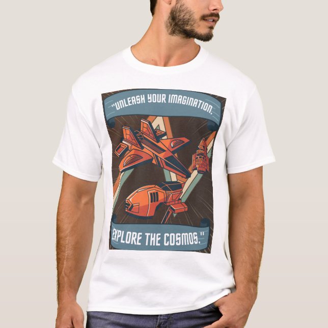 EXPLORE THE COSMOS T-Shirt (Front)