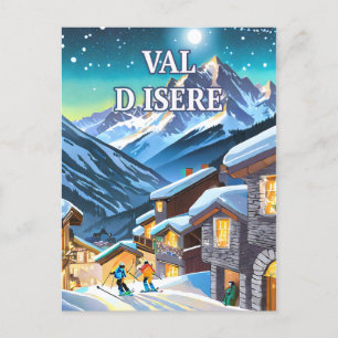 Explore the Elegance Alpine: Val d'Isère Postcard