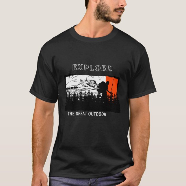 Explore The Great Outdoor T-Shirt (Front)
