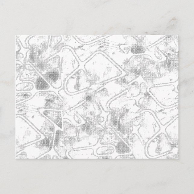 Explore the Timeless Elegance of Black and White Postcard (Front)