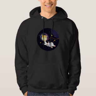 Explore the Universe Cute Baby Giraffe Astronaut G Hoodie