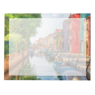 Explore the Vibrant Charm of Burano Notepad