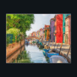 Explore the Vibrant Charm of Burano Postcard<br><div class="desc">Explore the Vibrant Charm of Burano</div>