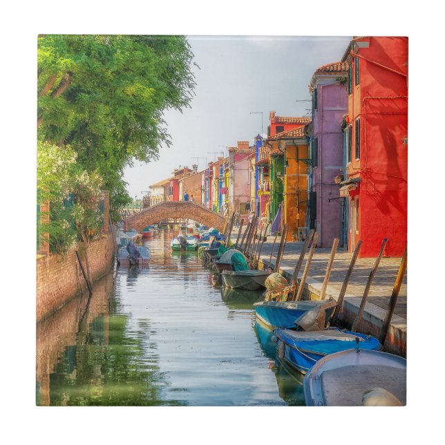 Explore the Vibrant Charm of Burano Tile (Front)