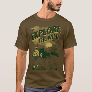 Explore the Wild Hunting Distress T-Shirt