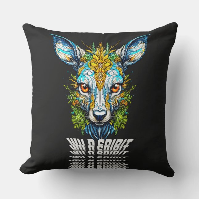 Explore the Wild Instinct Cushion (Front)