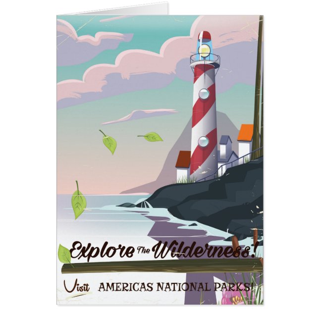 Explore the wilderness lightouse (Front)