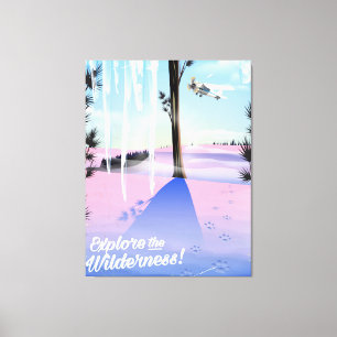 Explore the wilderness! Winter animal prints