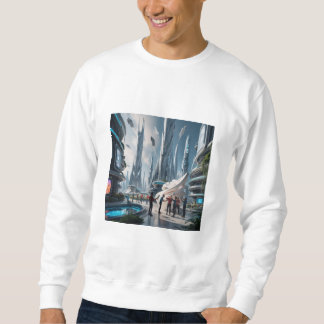 🌟 Explore the World of 3D Modelling: Modern Desig Sweatshirt