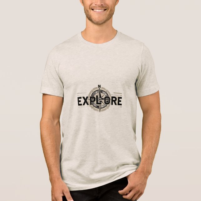 Explore Tri-Blend Shirt (Front)