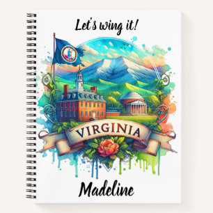 Explore Virginia's stunning landscapes Notebook