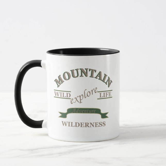 Explore wilderness explorer mug (Left)