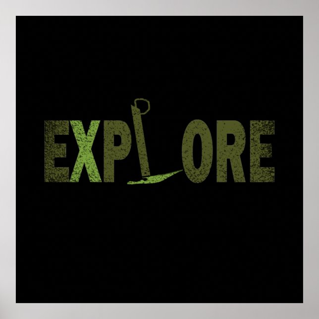 Explore wilderness explorer poster (Front)