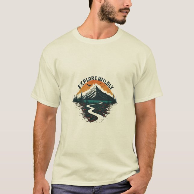 Explore Wildly T-Shirt (Front)