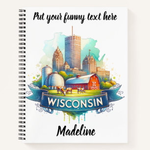Explore Wisconsin's vibrant landscapes! Notebook