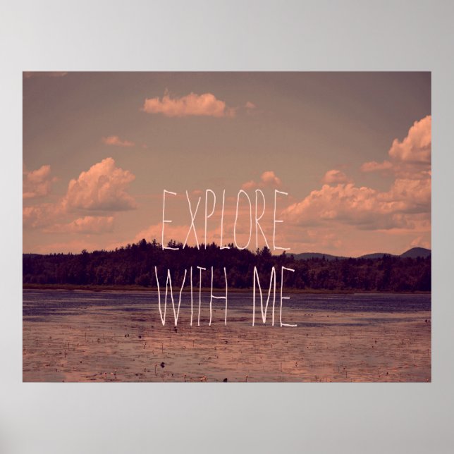 Explore with Me Poster (Front)