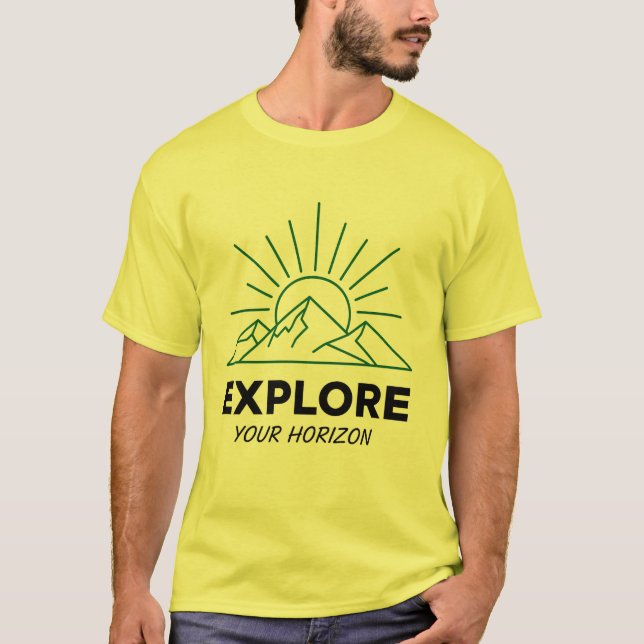Explore Your Horizon T-Shirt (Front)