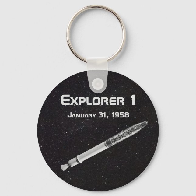 Explorer 1 Satellite Key Ring (Front)