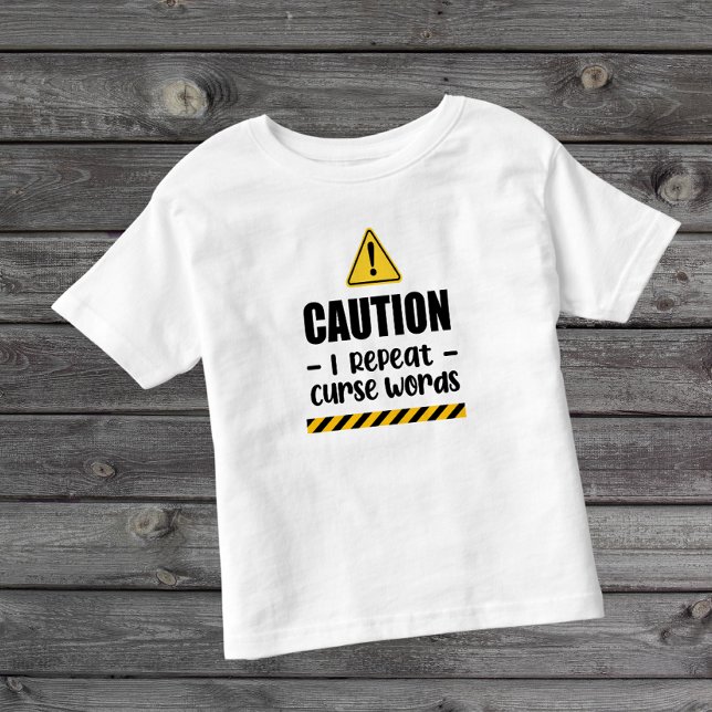 Explorer in Training: Caution Sign Kids' Tee (Creator Uploaded)