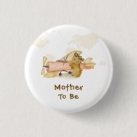 Explorer Map Airplane Mother To Be Baby Shower