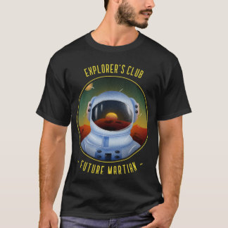 Explorer's Club Future Martian Spaceman T-Shirt