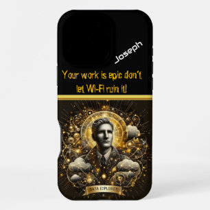 Exploring Data Landscapes With a Visionary Mind iPhone 16 Pro Max Case