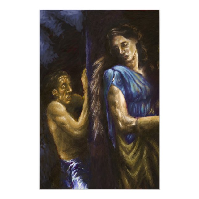 Exploring Mythology Through Painting: A Journey  Photo Print (Front)