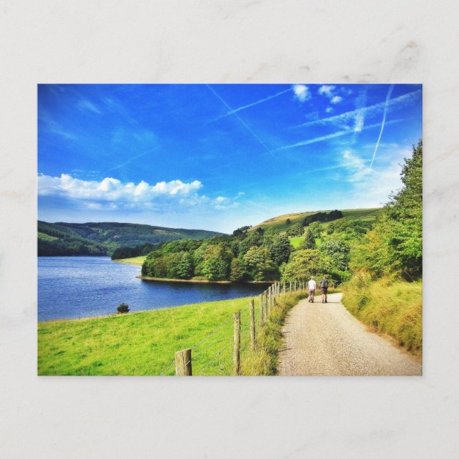 Exploring nature with you! postcard (Front)