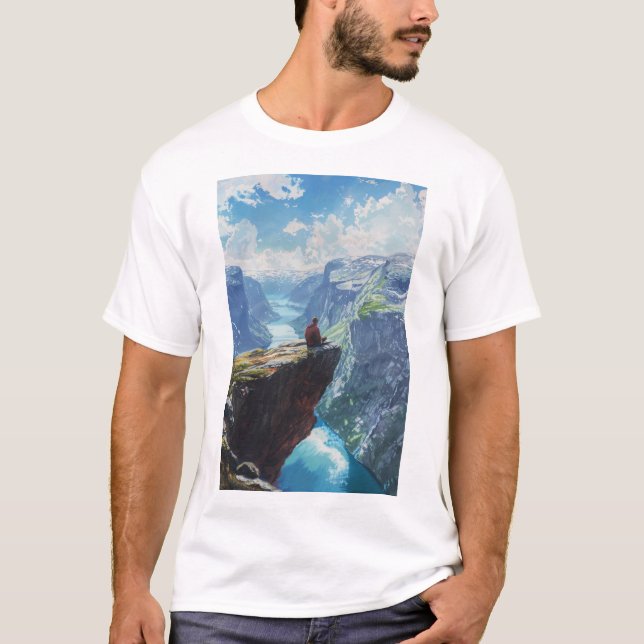 Exploring Norway's Trolltunga T-shirt (Front)
