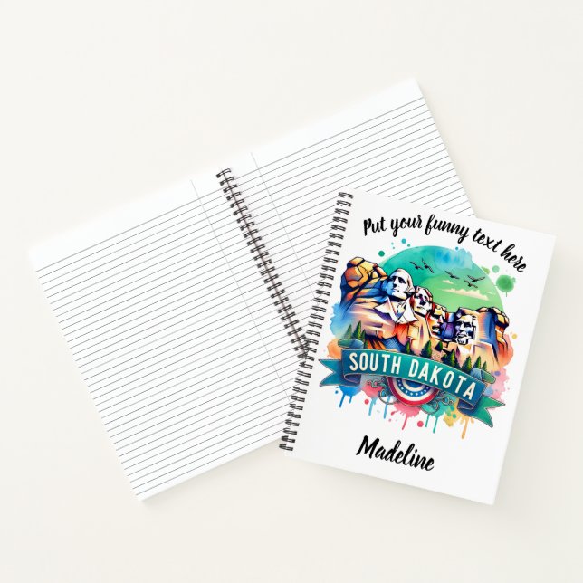 Exploring South Dakota's vibrant monuments Notebook (Inside)