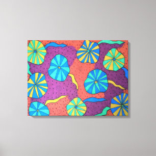 Exploring the Depths Colourful Abstract Art Prints