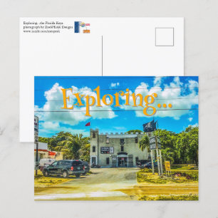 Exploring...the Florida Keys Postcard