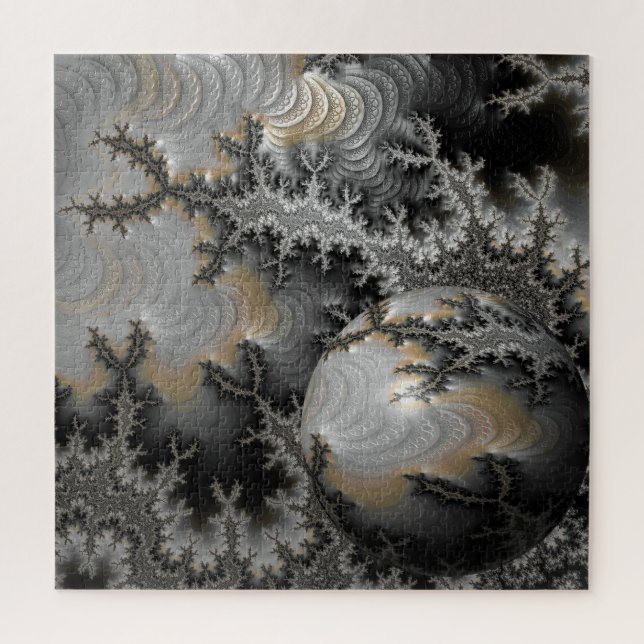 Exploring the Mandelbrot Realm  Jigsaw Puzzle (Vertical)