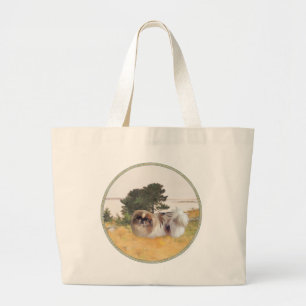 Exploring the Shore Large Tote Bag