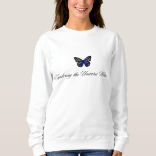 Exploring the universe within sweatshirt