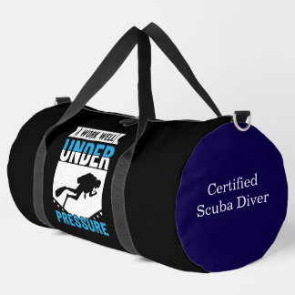 Exploring the Vibrant Depths of the Ocean World Duffle Bag