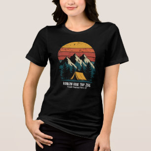 Exploring Together Retro Vintage Mountain Vacation Tri-Blend Shirt