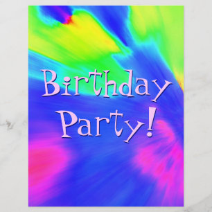 Explosion Birthday Party II Flyer